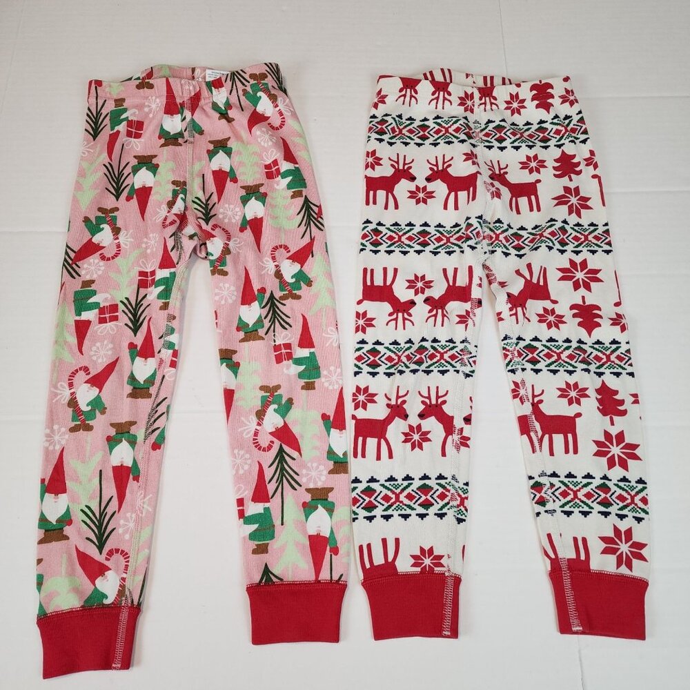 Hanna Andersson sz 100 / 4 pajama pants Christmas gnomes
